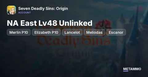 NA East Lv48 Unlinked | Merlin P10 + Elizabeth P10 | Lancelot | Ban | Meliodas | Escanor