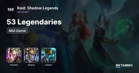 Galathir + Gharol | 53 Legendaries | 3x Fabian | Mid Game