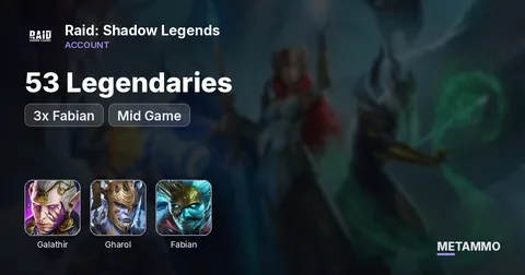 Galathir + Gharol | 53 Legendaries | 3x Fabian | Mid Game