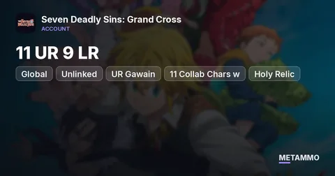 Global Unlinked | UR Gawain | 11 UR 9 LR | 11 Collab Chars w/ Holy Relic | 6.1M Buff | 4400 Gems