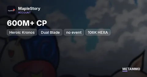 Heroic Kronos | Dual Blade | 600M+ CP (no event) | 106K HEXA | Oge
