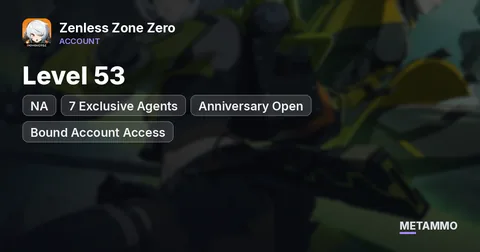 NA Server | Level 53 | 7 Exclusive Agents | Anniversary Open | Bound Account Access