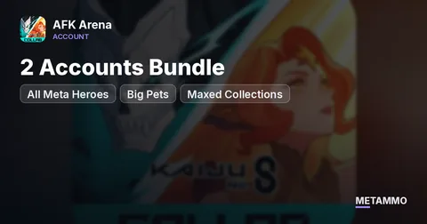 2 Accounts Bundle | All Meta Heroes | Big Pets | Maxed Collections