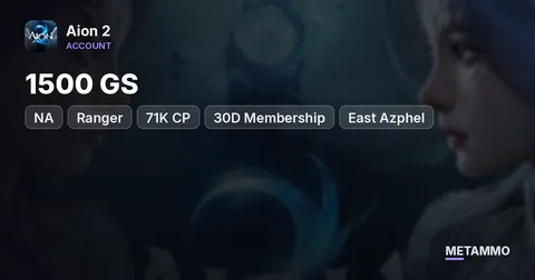 Ranger | 1500 GS | 71K CP | 30D Membership | NA East Azphel