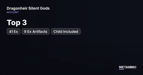 Top 3 | 41 Ex | 9 Ex Artifacts | Child Included