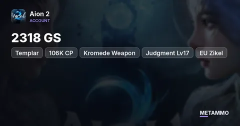 Templar | 2318 GS | 106K CP | Kromede Weapon | Judgment Lv17 | EU Zikel