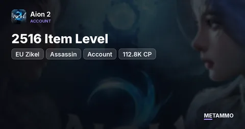 EU Zikel | Assassin | Account | 2516 Item Level | 112.8K CP
