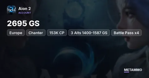 Chanter | 2695 GS | 153K CP | 3 Alts 1400-1587 GS | Battle Pass x4 | EU Lumiel