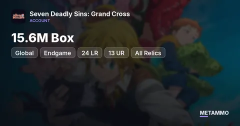 Global Server | Endgame | 15.6M Box | 24 LR + 13 UR | All Relics | Collabs Unlinked