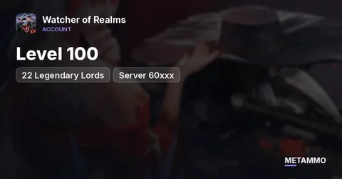 Level 100 | 22 Legendary Lords | Server 60xxx