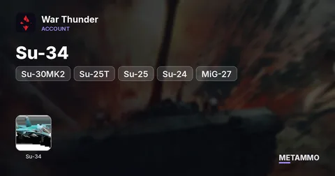USSR Air | Su-34, Su-30MK2, Su-25T, Su-25, Su-24, MiG-27, Su-17 | Premium Aircraft with Talisman