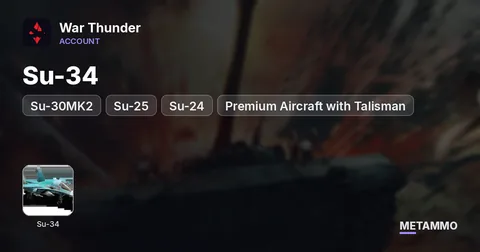 USSR Air Lineup | Su-34, Su-30MK2, Su-25, Su-24 | Premium Aircraft with Talisman
