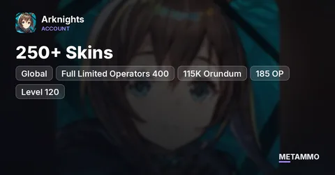 Global | Full Limited Operators 400+ | 250+ Skins | 115K Orundum | 185 OP | Level 120
