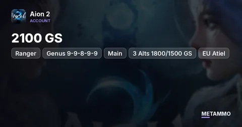 Ranger | 2100 GS | Genus 9-9-8-9-9 | Main + 3 Alts 1800/1500 GS | EU Atiel