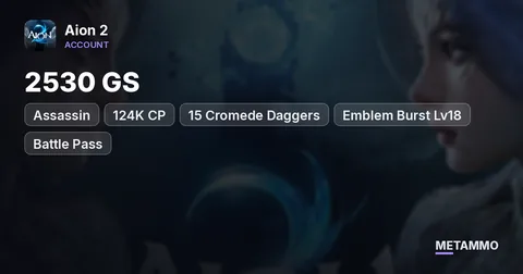 Assassin | 2530 GS | 124K CP | +15 Cromede Daggers | Emblem Burst Lv18 | Battle Pass | EU Israphel
