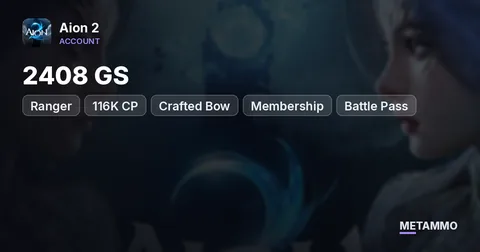 Ranger | 2408 GS | 116K CP | Crafted Bow | Membership + Battle Pass | 143 Pets | EU Bakarma
