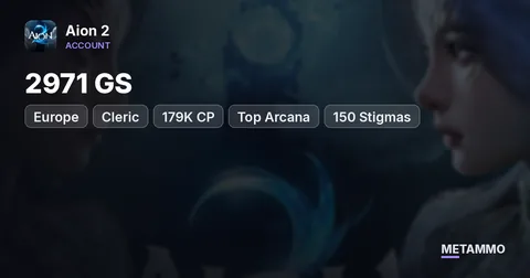 Cleric | 2971 GS | 179K CP | Top Arcana | 150 Stigmas | EU Lumiel