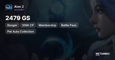 Ranger | 2479 GS | 109K CP | Membership + Battle Pass | Pet Auto Collection | EU Triniel