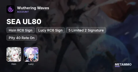 SEA UL80 | Hsin RC6 Sign + Lucy RC6 Sign | 5 Limited 2 Signature | Pity 40 Rate On