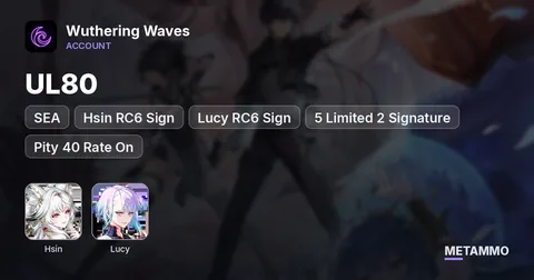 SEA UL80 | Hsin RC6 Sign + Lucy RC6 Sign | 5 Limited 2 Signature | Pity 40 Rate On