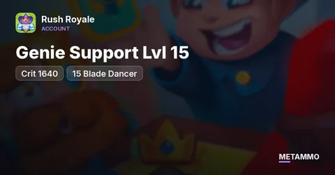 Crit 1640 | 15 Blade Dancer | Genie Support Lvl 15