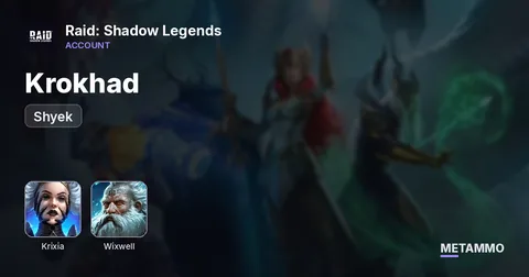 Early Game Account | Krixia | Pallas, Wixwell, Hilvi | Krokhad + Shyek