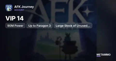 VIP 14 | 90M Power | Up to Paragon 3 | Large Stock of Unused Resources