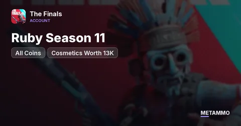 Ruby Season 11 | All Coins | Cosmetics Worth 13K | PC