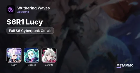 S6R1 Lucy | S6R1 Rebecca | S6R1 Carlotta | Full S6 Cyberpunk Collab