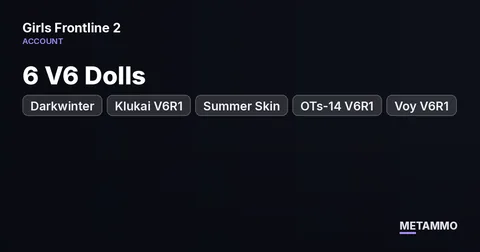 Darkwinter | 6 V6 Dolls | Klukai V6R1 + Summer Skin | OTs-14 V6R1 | Voy V6R1 | Tololo V6R2 | 701 Pulls | Skin Selector