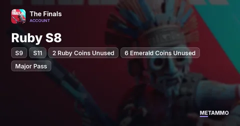 Ruby S8, S9, S11 | 2 Ruby Coins Unused | 6 Emerald Coins Unused | Major Pass | 5 Battle Passes