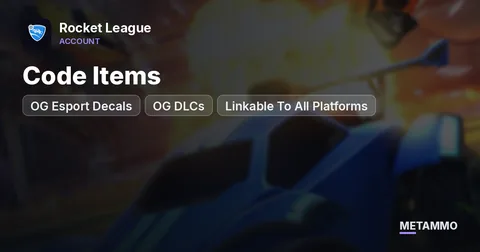 Code Items | OG Esport Decals | OG DLCs | Linkable To All Platforms | PlayStation