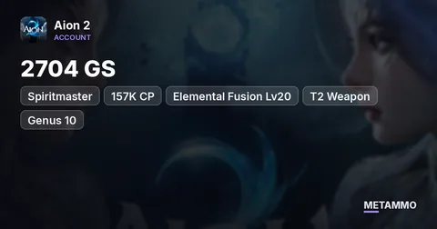 Spiritmaster | 2704 GS | 157K CP | Elemental Fusion Lv20 | T2 Weapon | Genus 10 | Global EU Zikel Asmodian
