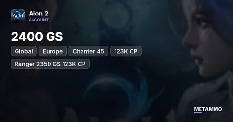 Chanter 45 | 2400 GS | 123K CP | Ranger 2350 GS 123K CP | Cleric 2260 GS 101K CP | Global EU Israphel Asmodian