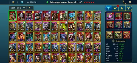 Tekteon, Sabrael, Nais, Hekaton | UNM Clan Boss 5.59B Damage - Raid: Shadow Legends account screenshot 2