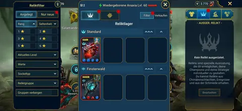 Tekteon, Sabrael, Nais, Hekaton | UNM Clan Boss 5.59B Damage - Raid: Shadow Legends account screenshot 4