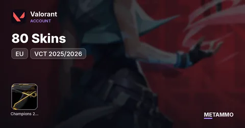 [EU] Champions 2023 | VCT 2025/2026 | 80 Skins
