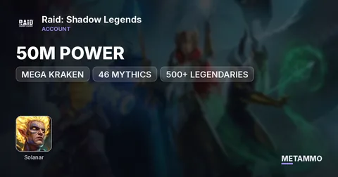 MEGA KRAKEN | 50M POWER | 46 MYTHICS | SOLANAR | 500+ LEGENDARIES