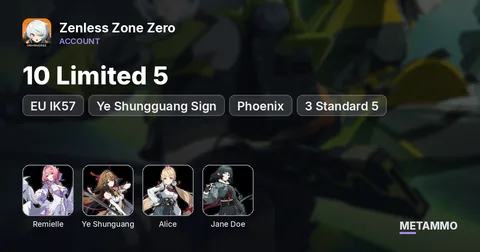EU IK57 | 10 Limited 5 | Ramielle + Ye Shungguang Sign | Phoenix, Alice, Jane Doe Sign | 3 Standard 5