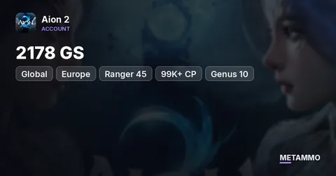 Ranger 45 | 2178 GS | 99K+ CP | Genus 10 | Battle Pass + Early Access Pack | Global EU Ulgorn Asmodian