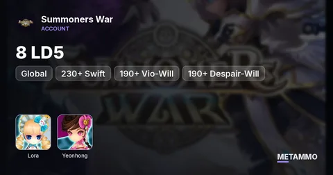 Global | 8 LD5 | Lora, Yeonhong, Korvaci | 230+ Swift | 190+ Vio-Will | 190+ Despair-Will