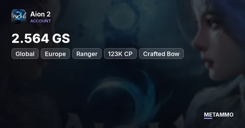 Ranger | 2.564 GS | 123K CP | Crafted Bow | Full Kromede Accessories | Global EU Atiel Asmodian