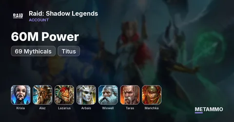 60M Power | 69 Mythicals | Krixia, Lazarius, Arbais | Titus + Wixwell | Taras + Marichka