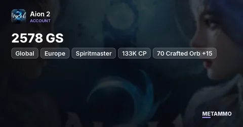 Spiritmaster | 2578 GS | 133K CP | 70 Crafted Orb +15 | 2 Crafted Rings | Global EU Zikel Asmodian