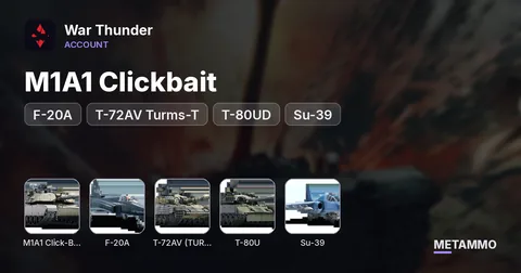 M1A1 Clickbait | F-20A | T-72AV Turms-T | T-80UD | Su-39