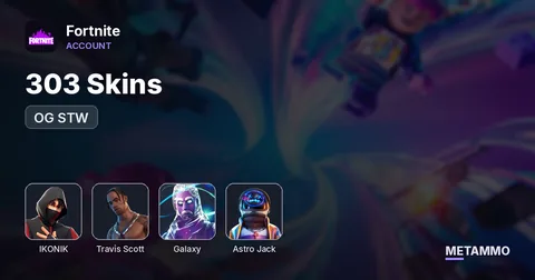 303 Skins | OG STW | IKONIK | Travis Scott | Galaxy | Astro Jack
