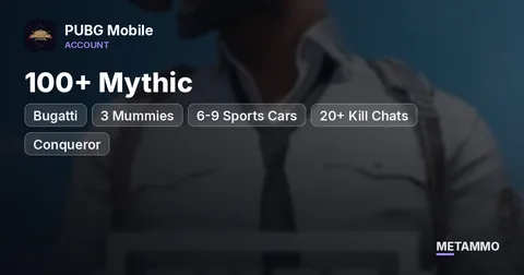 Bugatti | 3 Mummies | 6-9 Sports Cars | 100+ Mythic | 20+ Kill Chats | Conqueror