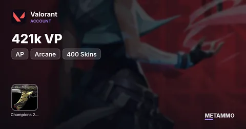 [AP] Champions 2021/2022 | Arcane | 421k VP | 400 Skins