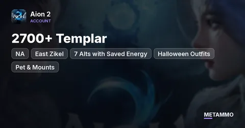 NA East Zikel | 2700+ Templar | 7 Alts with Saved Energy | Halloween Outfits, Pet & Mounts | Rare Titles