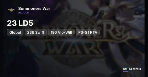 Global | 23 LD5 | +236 Swift | +196 Vio-Will | P3-G1 RTA